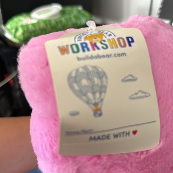 Build A Bear Pink Spring Frog with Sleeper New with tag - Picture 3 of 4